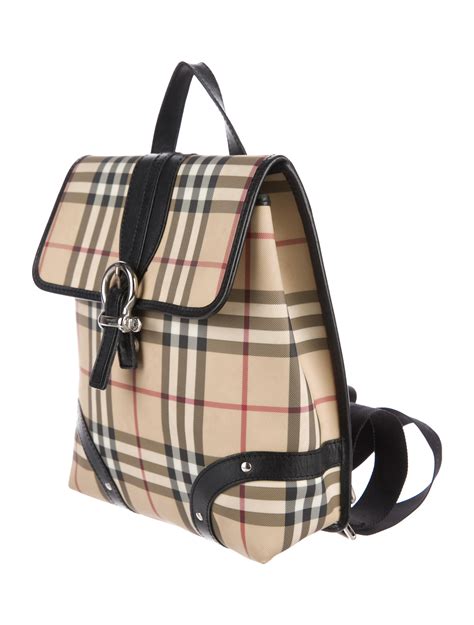 nova check burberry backpack|burberry nova check banner bag.